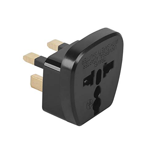 LECHPOL Conector Enchufe de CA Enchufe de UK Enchufe Universal de Reino Unido