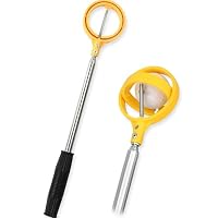 Ideal Swan Golf Ball Retriever, 6ft Teleskop Golf Ballsammler, Edelstahl Golf Retriever für Wasser, Golf Zubehör Herren Golf Balls Grabber Picker Werkzeug Geschenke für Golfer