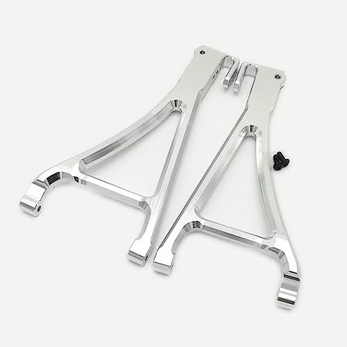 Bras de suspension inférieur avant en alu argent pour Traxxas 1/10 E-Revo Summit