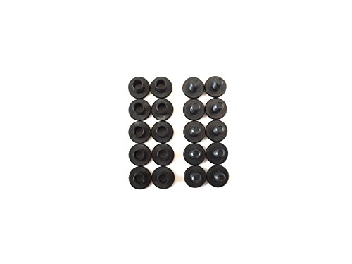 Gun Guy Gear Holster Screws - Chicago Screws - Leathercraft - Black Finish - 10 Pk (1/4" - Single 10 Pack)