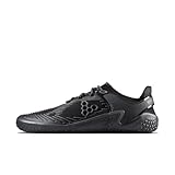 VIVOBAREFOOT Motus Strength II Mens Eclipse Drop 1 (309648-05) Herren-Barefoot-Schuhe, schwarz, geschnürt, atmungsaktiv, für den Outdoor-Einsatz, für das Fitnessstudio, flexibel, gr 46 EU