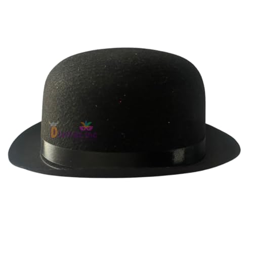 La mejor selección de Bombines para Mujer los mejores 10. 48 Sombrero Bombin Disfraz Sombrero Catrín Sombrero Copa Baja