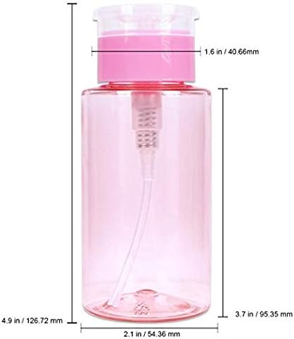 Miniatura 2 de PANA Profesional - Botellas de líquido con dispensador de presión, con texto impreso