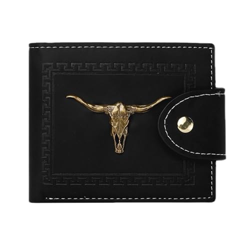 Versatile Compact Wallet, Vintage Portable Cowhide Leather Card Holder Wallet, Multi-Functional Front Pocket Wallet for Travel or Everyday Use