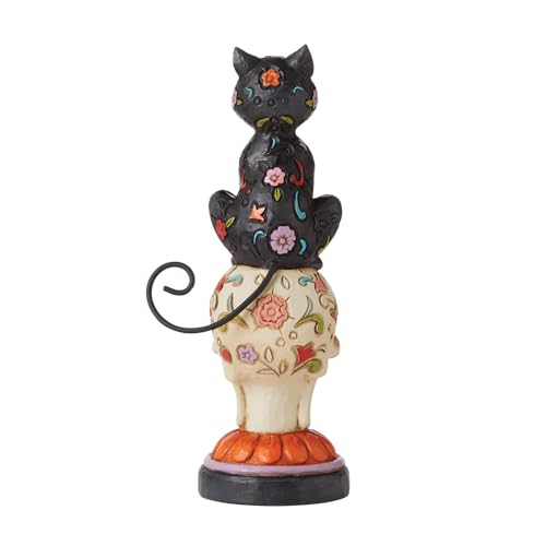 Chat noir Halloween Jim Shore statuette originale de collection 15cm