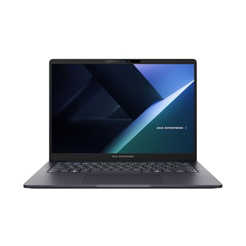 ASUS ExpertBook B5 | Gentle Grey | 14\" WQXGA | Core Ultra 7 255H | RAM: 64GB (DDR5) | SSD: 500GB | beleuchtete Tastatur | Windows 11 Pro | Office 2024 Pro #mit Notebooktasche ASUS ExpertBook B5 | Gentle Grey | 14\" WQXGA | Core Ultra 7 255H | RAM: 64GB (DDR5) | SSD: 500GB | beleuchtete Tastatur | Windows 11 Pro | Office 2024 Pro #mit Notebooktasche