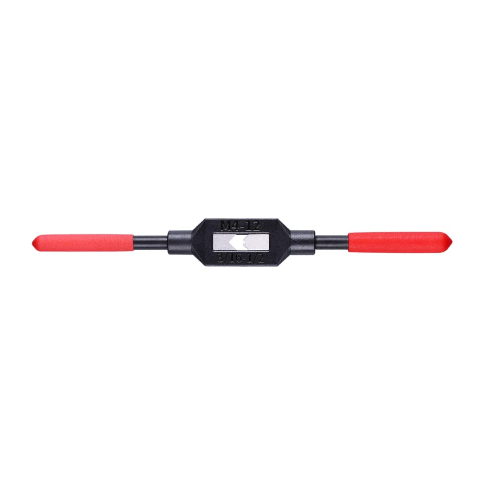 TopHomer 1Pcs Adjustable Tap Wrench Handle Tap Drill Set Tapping Tool for HSS Taps Reamers Tapping, M4 - M12