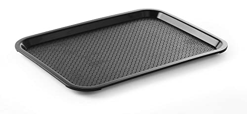 HENDI 878958 Fast food trays medium, black, 305 x 415 x (H) 20 mm