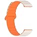 CWLWAQBD Extra Large for Magnetic Universal Silicone Strap 18/20/22MM(BlackRed,22MM)