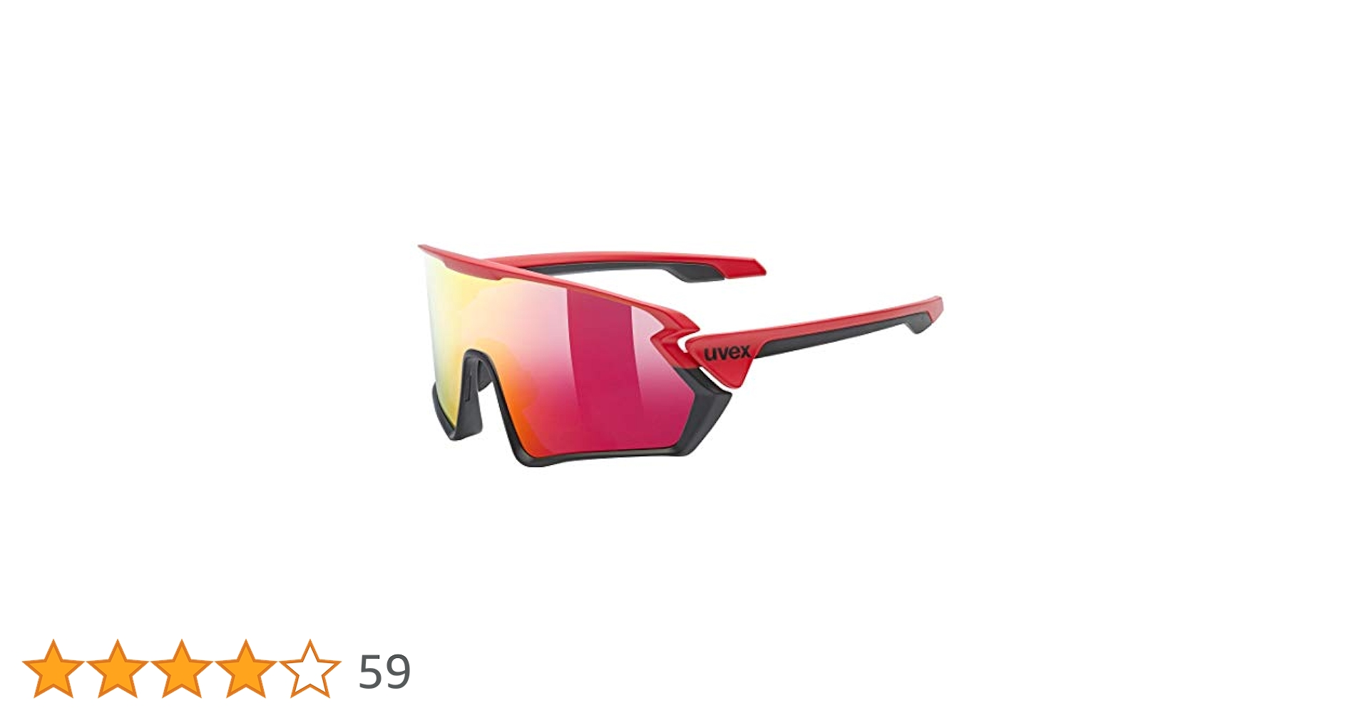 UVEX SPORTSTYLE 231 サングラス uvex sportstyle 231 2.0 black yellow matt mirror yellow