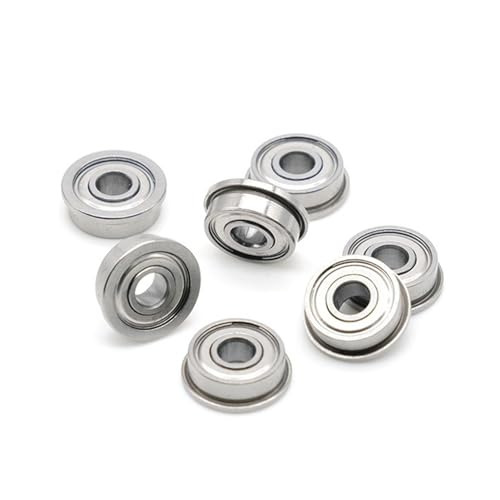 Roulement à bride MF74ZZ double blindage anti-poussière 4x7x2.5mm pour rotation fluide