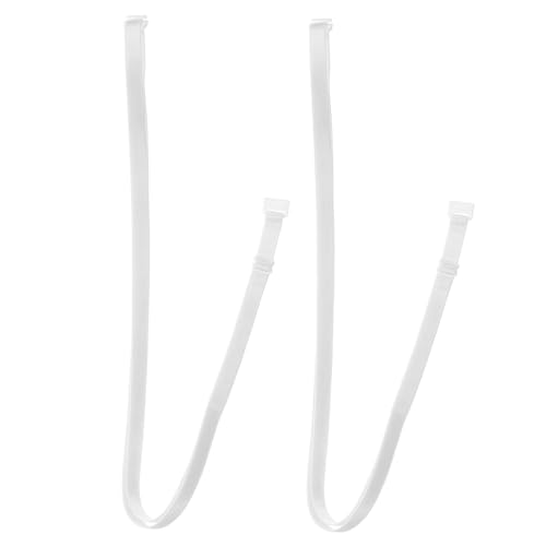 2Pcs Women Tuck Bands Elastic Tucking Belts for Shirts Jeans Invisible Waist Control for Polished Look Versatile Fashion Accessory