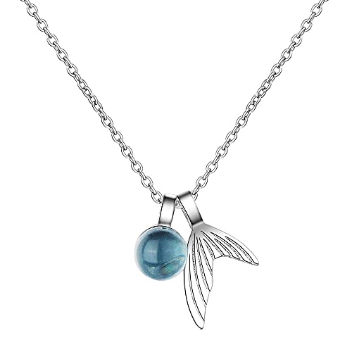 Choker collier de charme de queue en cristal brillant pour femmes