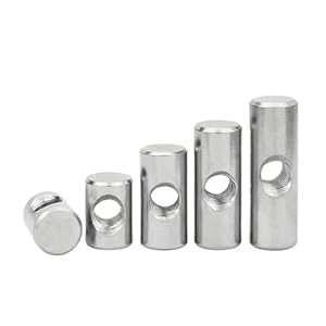 Pxamortel PXAMORTEL Zylindermutter M6x14 5PCS