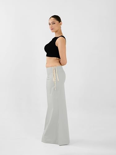 Image of I AM BY DOLLYJAIN D'coat Simple with Extender Length Adjustable for Women - 99% Cotton, 1% Lycra Stylish Lightweight Coat for Casual and Formal Wear