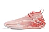 LI-NING Way of Wade 11 Men Basketball Shoes Stable Support High Rebound Basketball Professional Match Shoes Light Pink US 10.5