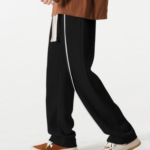 Image of GRECIILOOKS Men's Loose Mid Rise Casual Trousers Pants | Regular | Sports Stylish Track Pant | Sweatpants (Available in Plus Size)