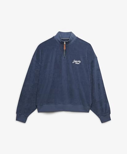 Sweatshirt à col rond zippé femme Superdry Heritage - vue 8