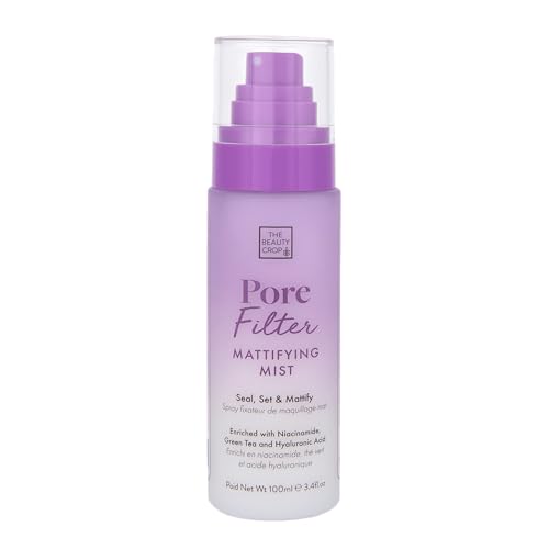 The Beauty Crop PoreFilter Mattifying Mist - Micro-Fine Setting Spray for Oily Skin - 100 ml