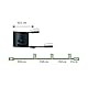 Paulmann Leuchten Paulmann 93696 Outdoor Plug & Shine 3er-Set Spot Sting Basisset IP67 3000K 3 x 6W