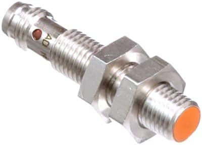IE5338, Inductive Proximity Sensor, M8 Flush, R: 3mm,NPN/PNP-NO,10-30VDC,100mA, M8 Conn