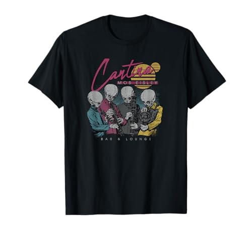 T-Shirt Star Wars Classic Cantina vintage en coton noir pour homme