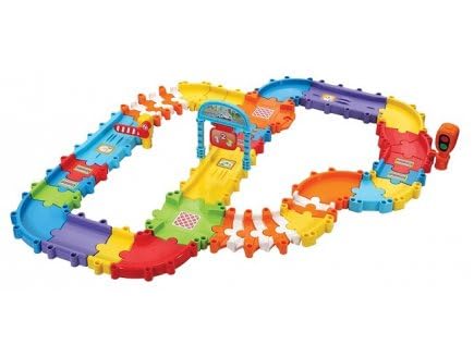 pour tut tut bolides - Super Pack multipiste Twist 46 pièces et Accessoires - Circuit véhicule - se Extension Univers pour tut tut animo, Copains + Carte