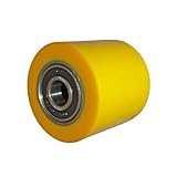 Hubwagen Rolle Ø 82 mm Breite 50 mm B- 25 mm Räder Hubwagenrolle Hubwagenrad