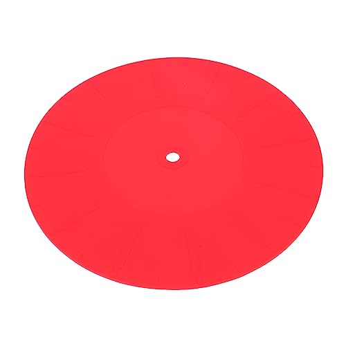 Toddmomy Silicone Record Mat Anti-static Platter Turntable Mats Vinyl Record Pad Dj Pad