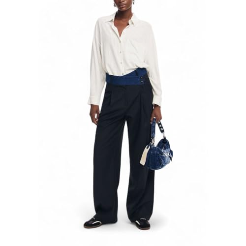 Desigual Women's Woman Woven Long Trousers2