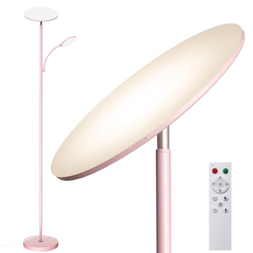 marctronic LED Lampadaire Dimmable, Super Lumineux Lampadaire sur Pied...