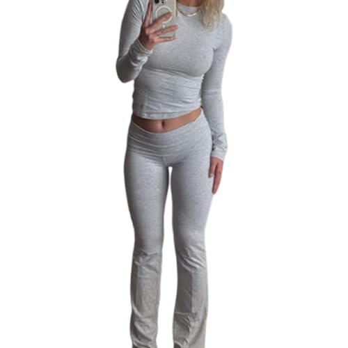 Ensemble de salon évasé pour vos tenues de yoga décontractées à la maison