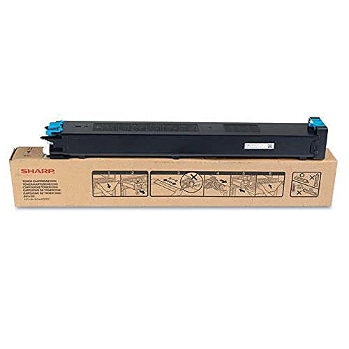 Toner cyan MX-27NTCA haute precision couleur pour Sharp MX-2300N