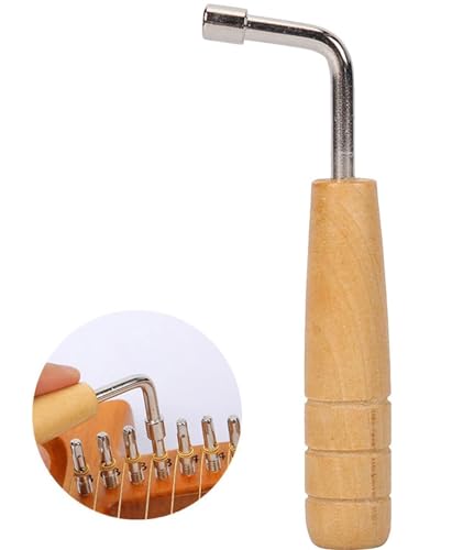 OEIOTEI Harfen-stimmstifte L-förmiger Harfen-stimmschlüssel Klavier...