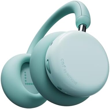 CMF Headphone Pro - Over-Ear Bluetooth Kopfhörer – Bis zu 100h Akku, Hi-Res mit LDAC, Räumlicher Klang, mit aktivem Noise-Cancelling – Hellgrün