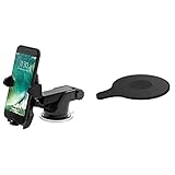 iOttie Easy One Touch 2 Car Mount Holder Universal Phone Compatible with iPhone Xs Max R 8/8 Plus 7 | iOttie Adhesive Dashboard Pad for iOttie Car Mounts Flexible Dashboard Pad for Curved Surfaces