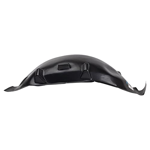 Image of TRQ Rear Passenger Side Quarter Panel Splash Shield Black Compatible with 2007-2017 Jeep Wrangler 2018 Wrangler JK CH1763100