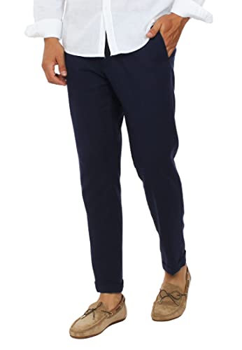 Ciabalù Pantaloni Uomo Lino Modello Capri Estivi