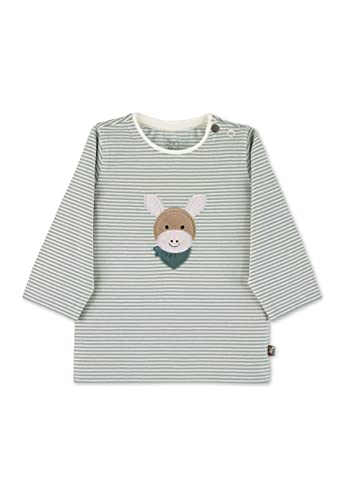 Sterntaler Baby Mädchen Langarmshirt Mit Katze Lilly - Natur