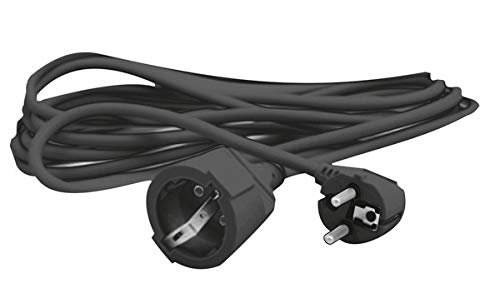 Silver Electronics 9225 Prolongador Manguera, Negro, 5 Metros