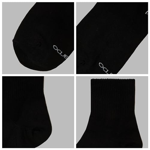 EDUARDO 10 Pairs Ankle Socks Casual Cotton Classic Crew Socks Men and Women Multipack.4