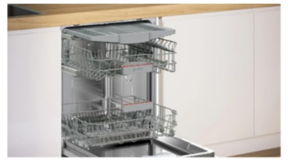 Image of Bosch SMV6HMX01I Series 6 Fully Integrated Built-In Dishwasher, 15 Place Settings, Wi-Fi Enabled, Heat Exchanger Drying, Intensive Zone