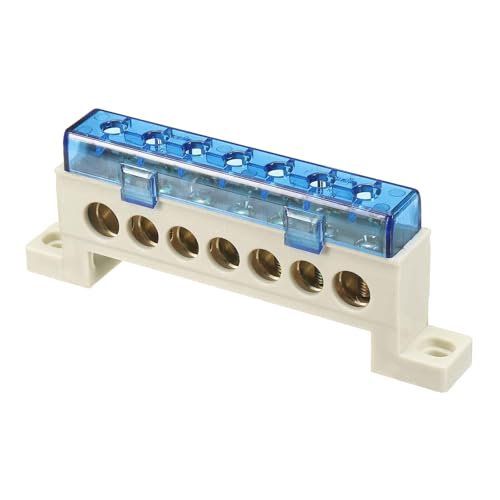 Barra de tierra con terminal de latón de alta conductividad para equipos eléctricos estables