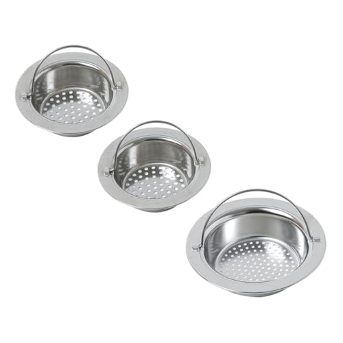 Coladores de acero inoxidable para fregadero 6 pcs miniatura 2