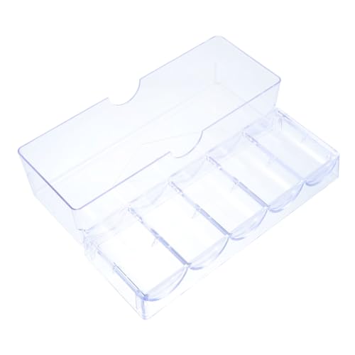 BCOATH 1pc Mahjong Chips Storage Box Pp Organizer Poker Chips Small Organizer Box