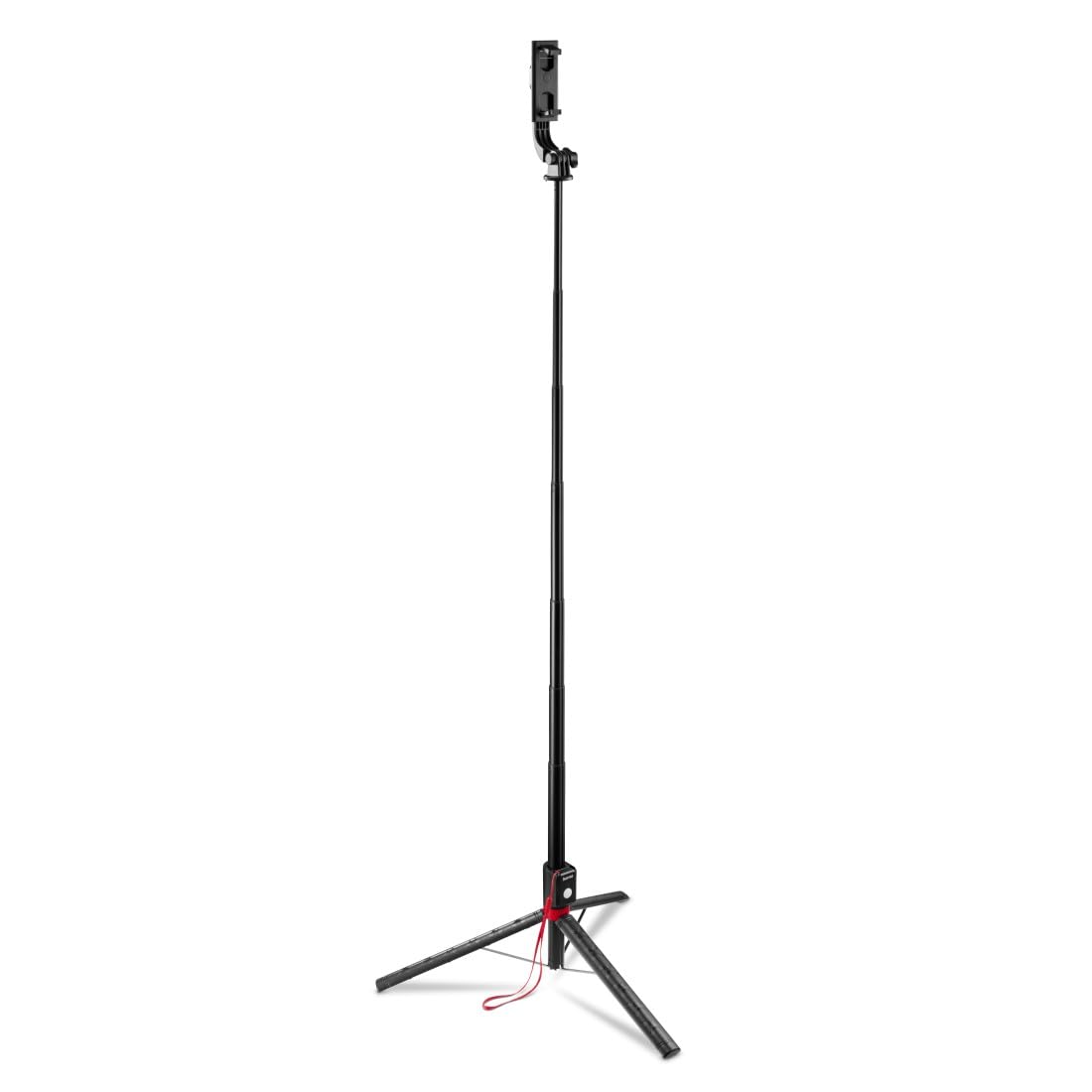 Hama Selfie Stick 3 in 1 38-170 cm con telecomando Bluetooth (treppiede da viaggio leggero 260 g, dimensioni piegato 31 cm, treppiede per telefono con telecomando, supporto cellulare per iPhone