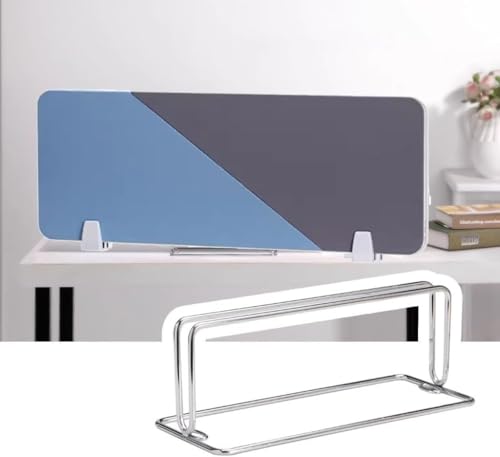 Cloison de séparation pour bureau et panneau antibruit gris 30x60cm - 2