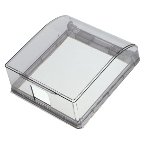 HOLIDYOYO Socket Protector 2 Pack Adhesive Socket Covers Splash Proof Outlet Cover for Bathroom Kitchen Outdoor Use