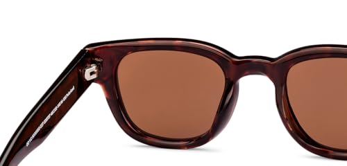 Image of VINCENT CHASE EYEWEAR Polarized and 100% UV Protected | Branded and Stylish Sunglasses | Full Rim Square | Season Essentials | For Men & Women | Large |
