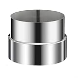 Détails du produit inclus : le colis contient un réducteur de tuyau de cheminée en acier inoxydable qui complète n'importe quel système avec son aspect argenté élégant.